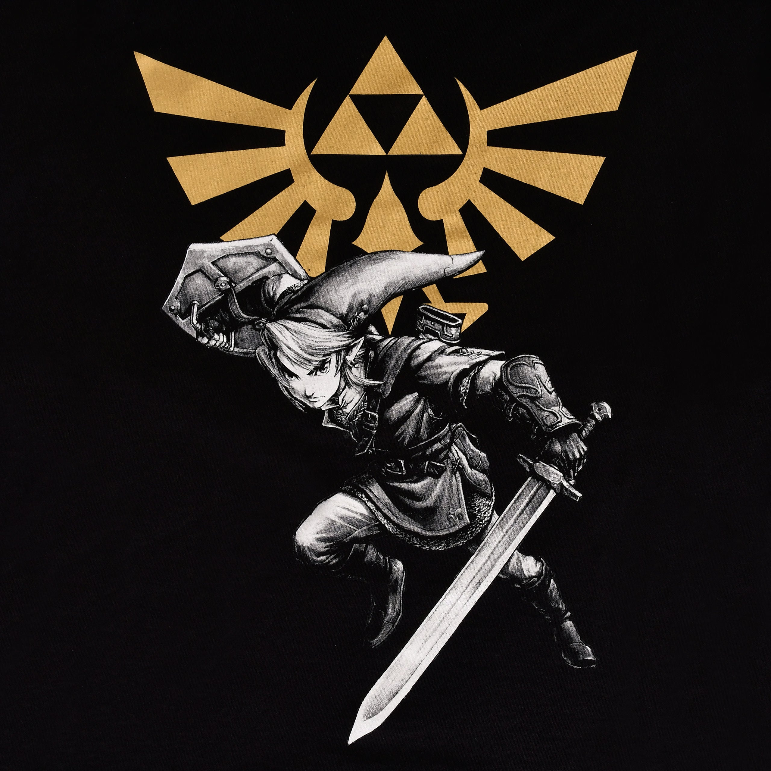 Image produit Zelda - T-shirt de combat Link noir