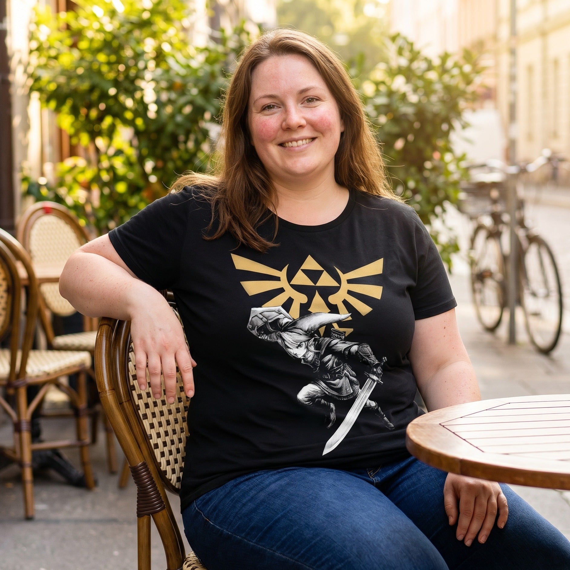 Image produit Zelda - T-shirt de combat Link noir