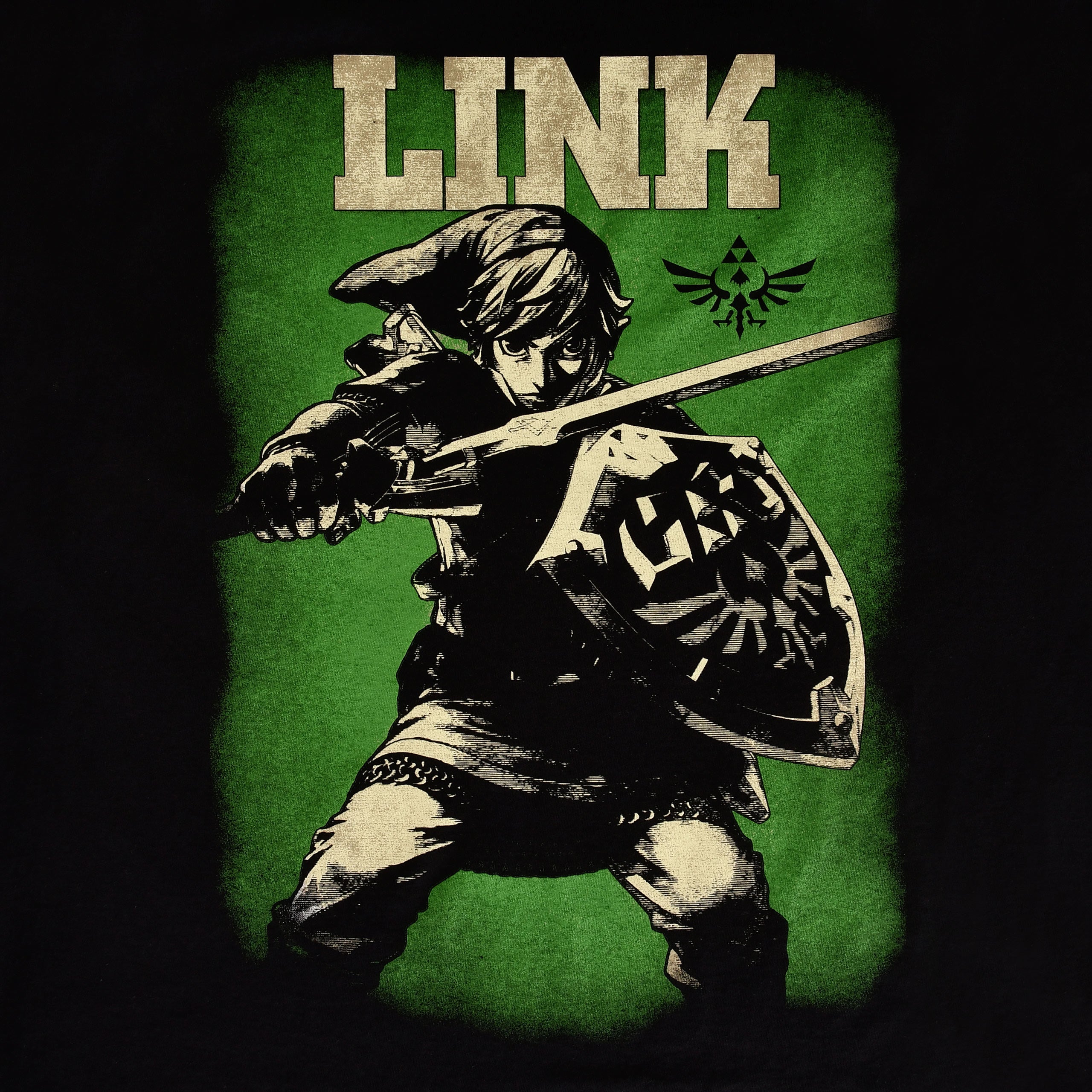 Image produit Zelda - Link Hero of Hyrule T-Shirt noir
