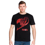 Image produit Fairy Tail - Logo avec T-shirt Natsu noir