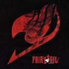 Image produit Fairy Tail - Logo avec T-shirt Natsu noir