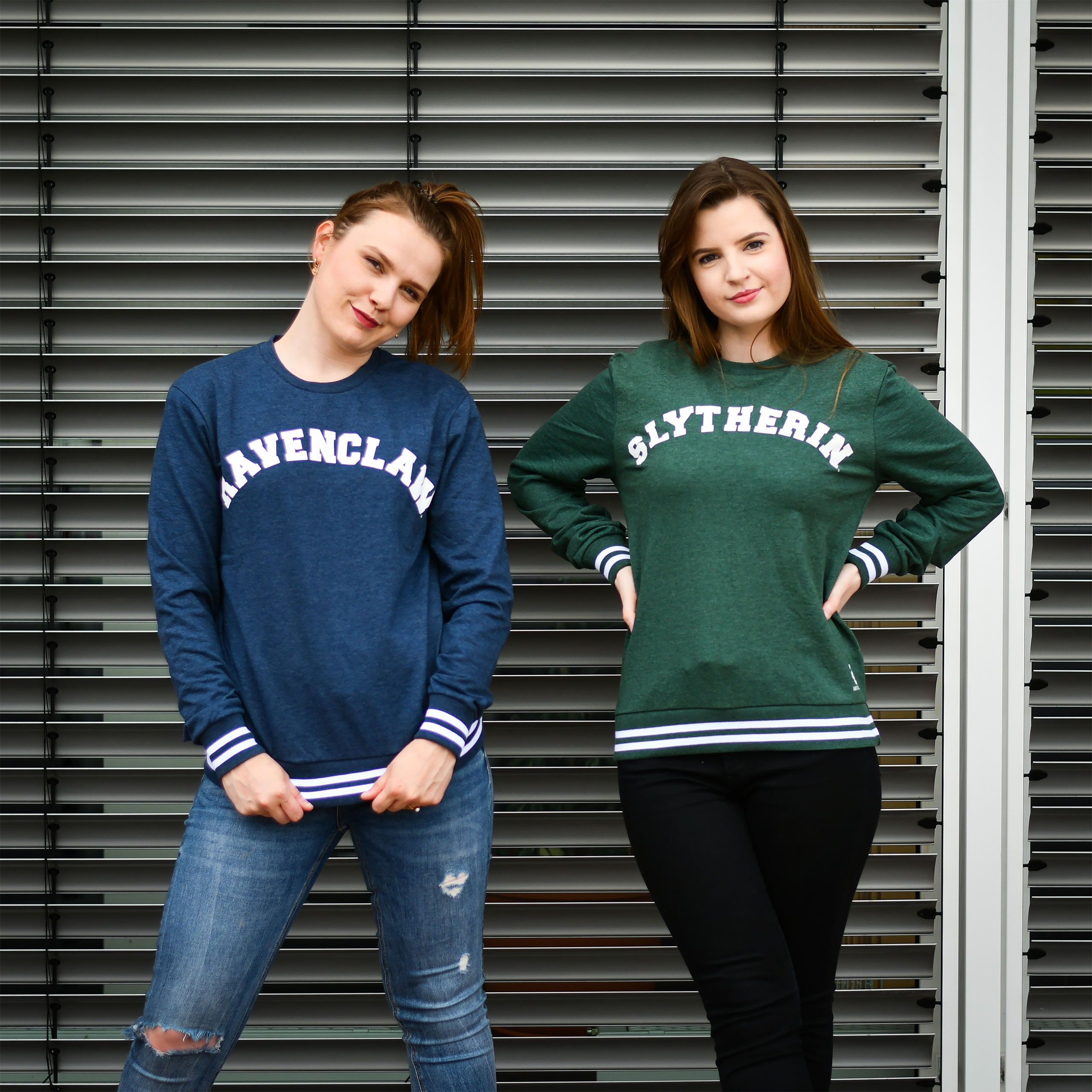 Image produit Harry Potter - Pull de collège Slytherin vert