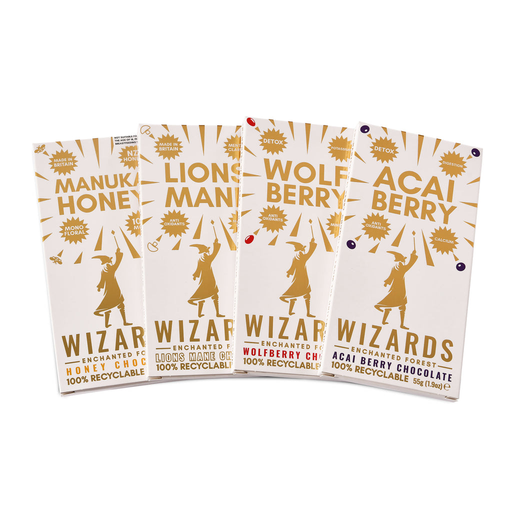 Image produit Wizards Magic - Sélection de chocolats Enchanted Forest 4 tablettes