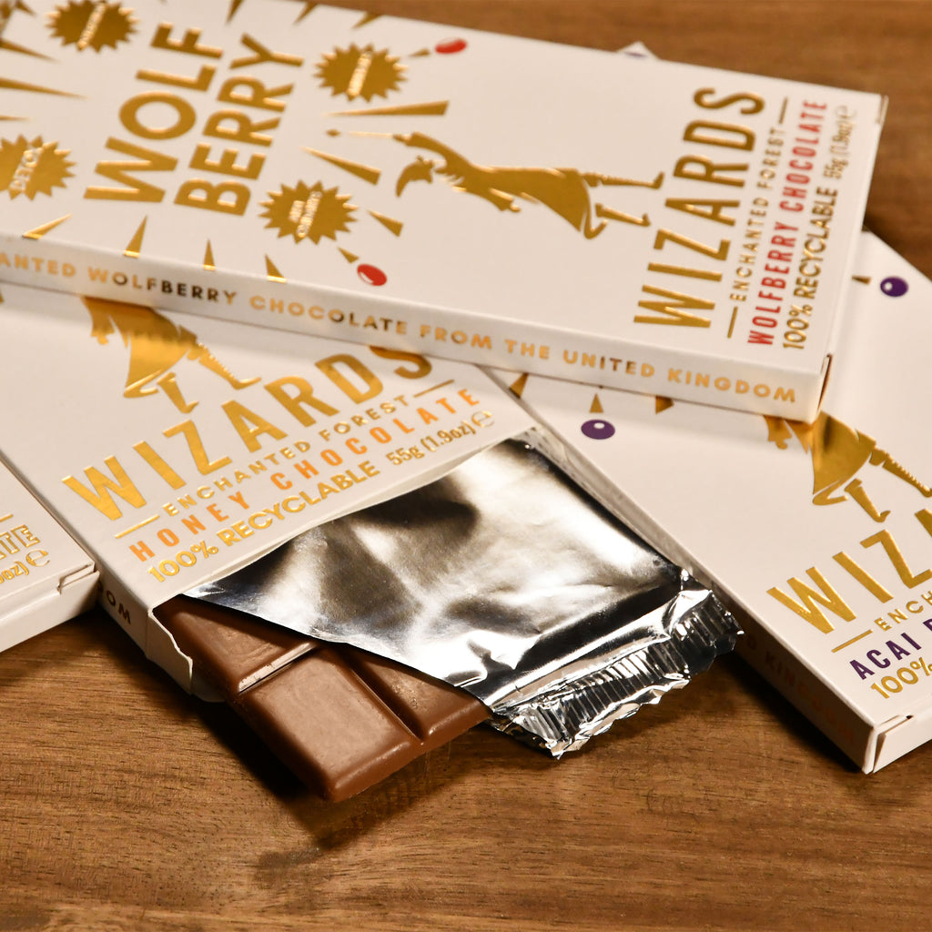 Image produit Wizards Magic - Sélection de chocolats Enchanted Forest 4 tablettes