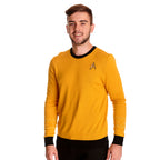 Image produit Star Trek - Pull en maille uniforme Kirk jaune