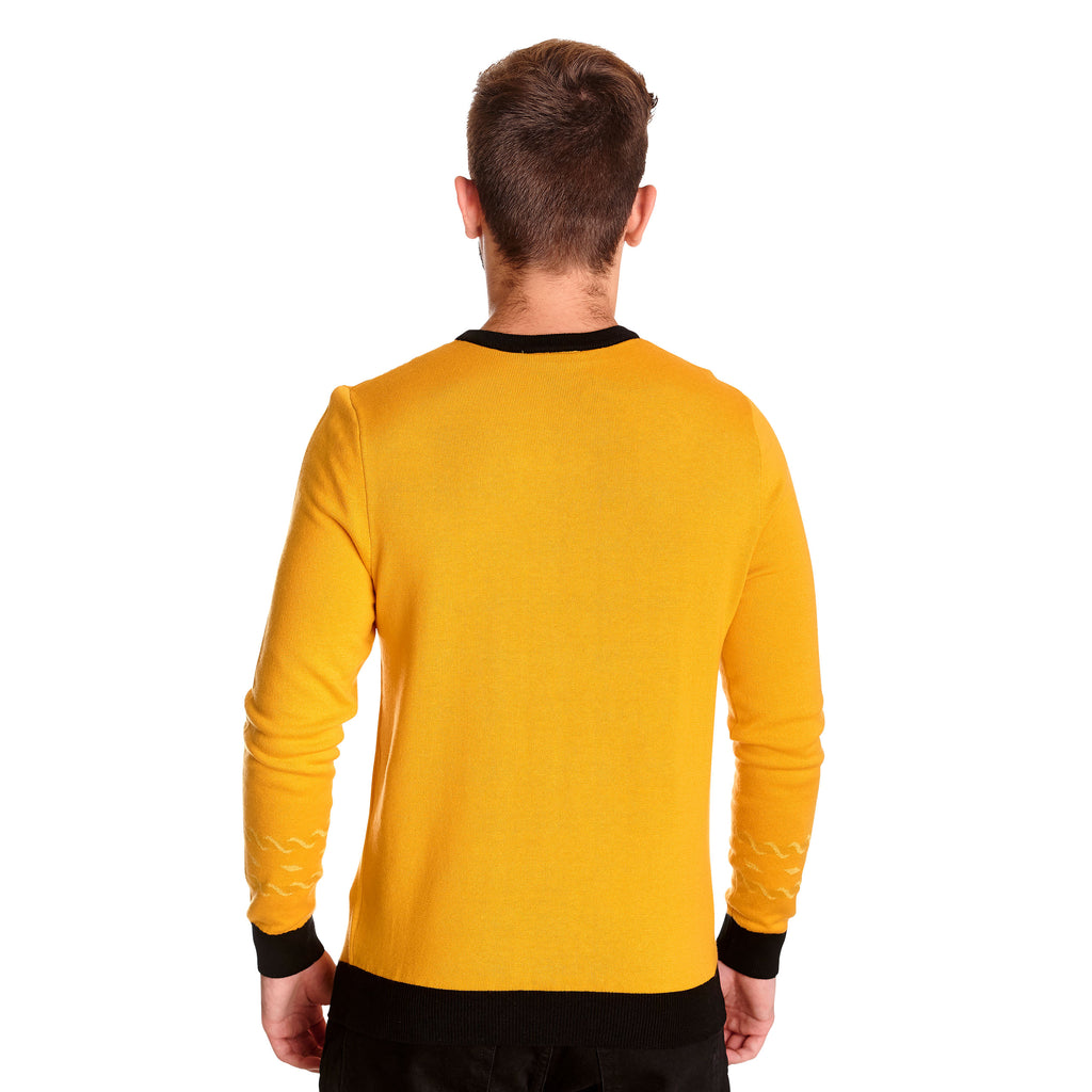 Image produit Star Trek - Pull en maille uniforme Kirk jaune