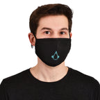 Image produit Assassin's Creed - Masque facial noir avec logo Valhalla