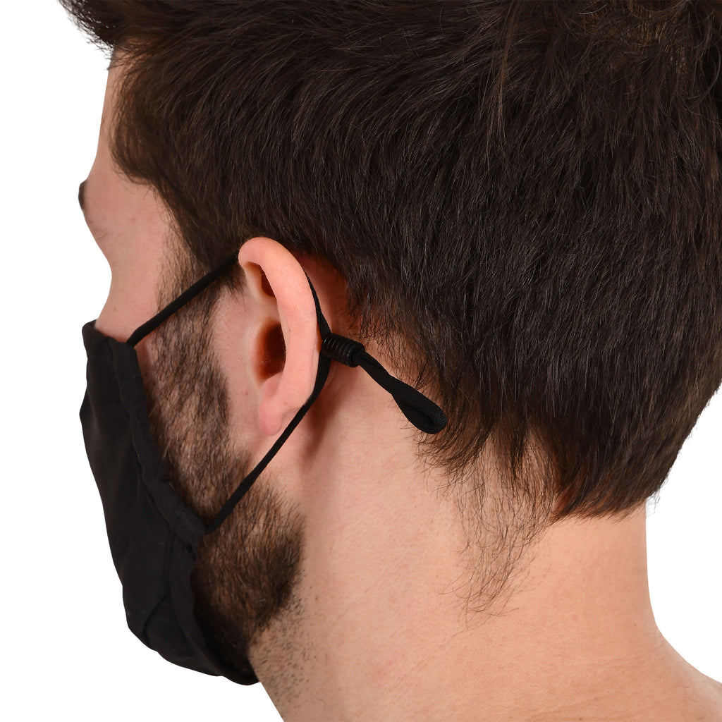 Image produit Assassin's Creed - Masque facial noir avec logo Valhalla