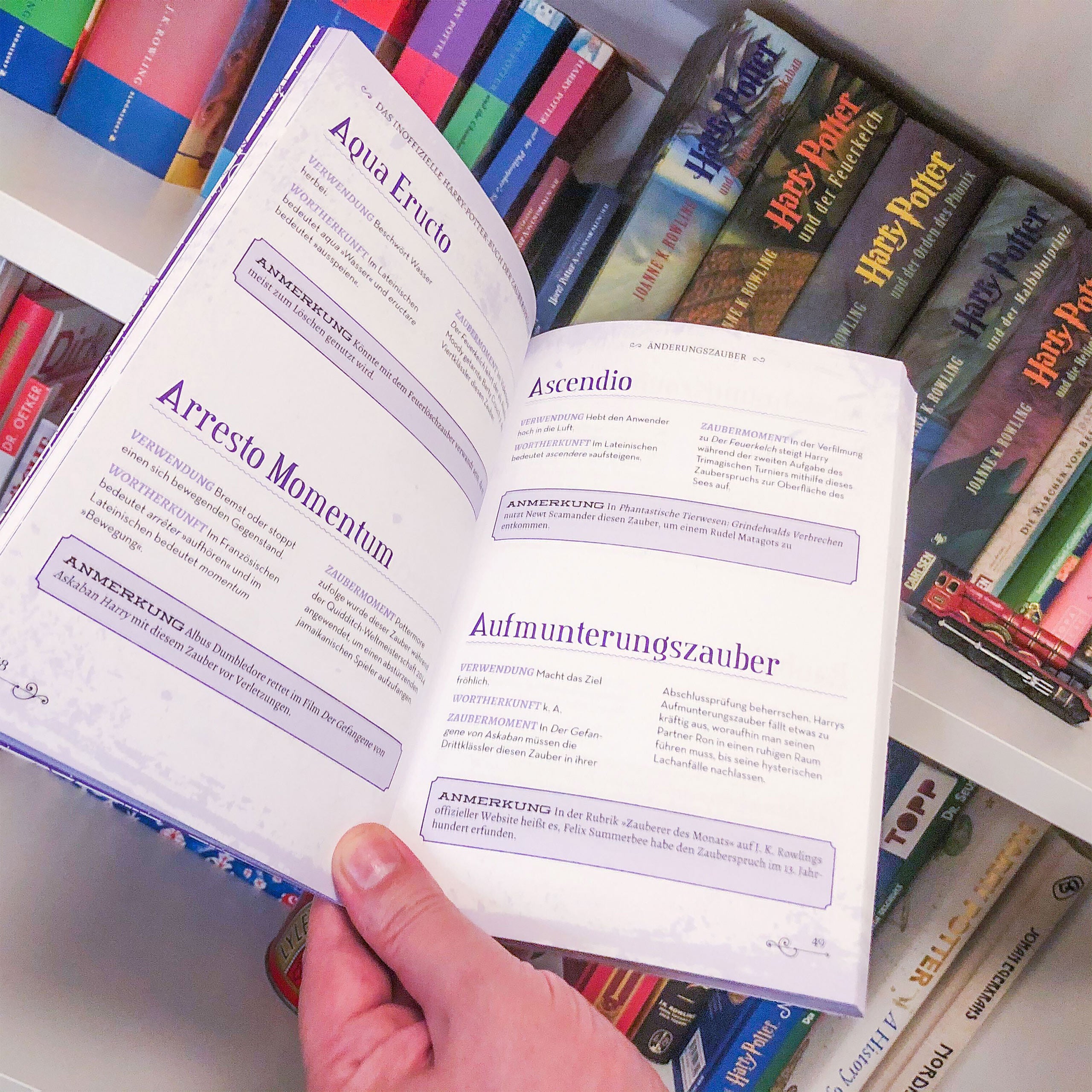 Image produit Le livre non officiel des sorts et objets magiques de Harry Potter