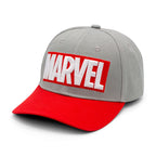 Image produit Marvel - Casquette Logo gris-rouge