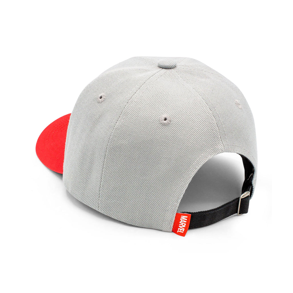 Image produit Marvel - Casquette Logo gris-rouge