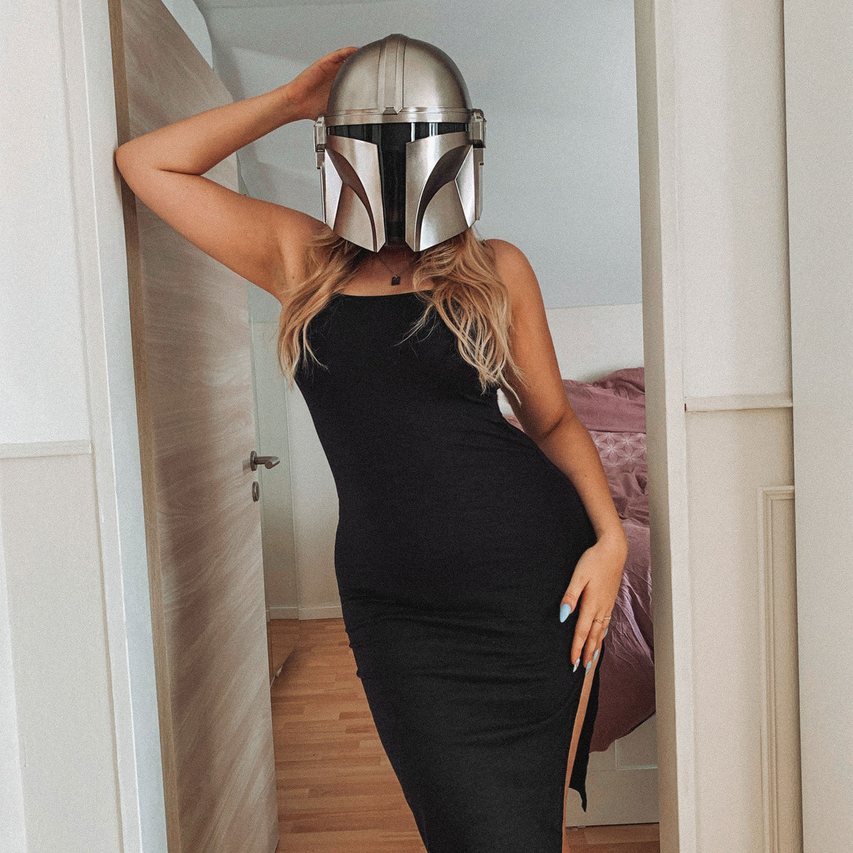Image produit Réplique du casque Mandalorian avec lumière - Star Wars