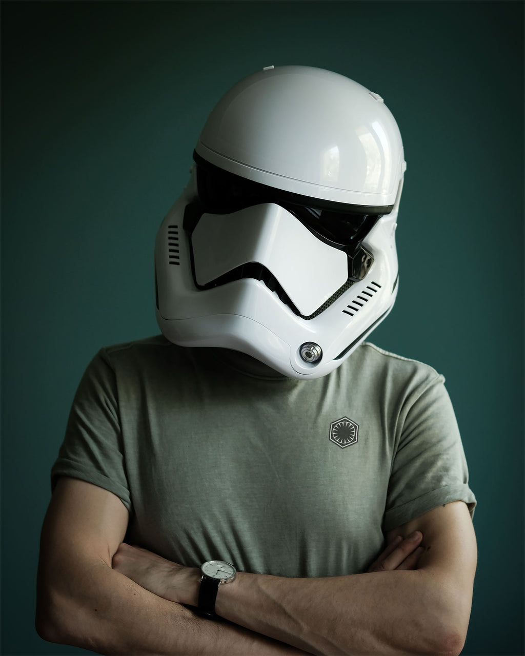 Image produit Réplique du casque Stormtrooper de la Première Commande avec modificateur de voix - Star Wars