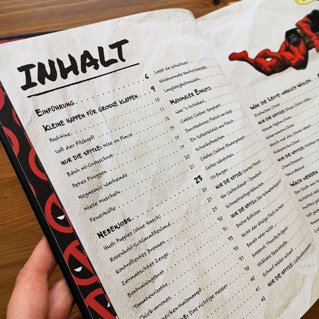Image produit Cuisiner avec Deadpool - Le livre de cuisine officiel