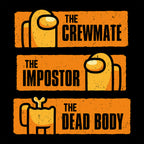 Image produit T-shirt Impostor De la Vie à la Mort pour les fans d'Among Us noir