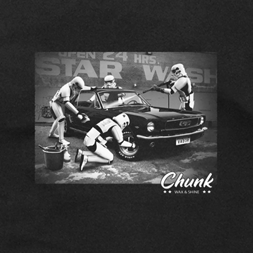 Image produit T-Shirt Star Wash pour les fans de Star Wars noir