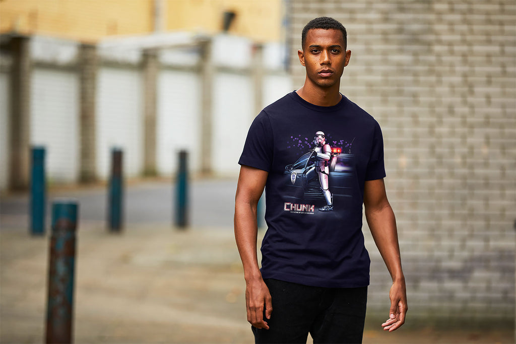 Image produit T-shirt Robo Chunk pour les fans de Star Wars bleu