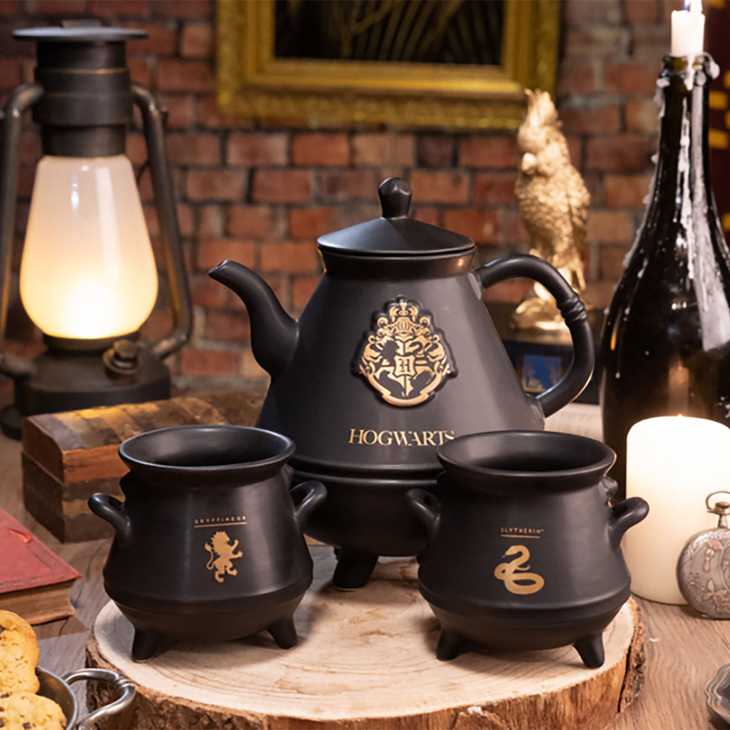 Image produit Harry Potter - Ensemble à thé chaudron avec blason de Poudlard
