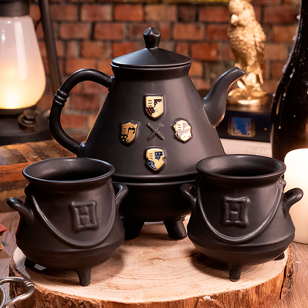 Image produit Harry Potter - Ensemble à thé chaudron avec blason de Poudlard