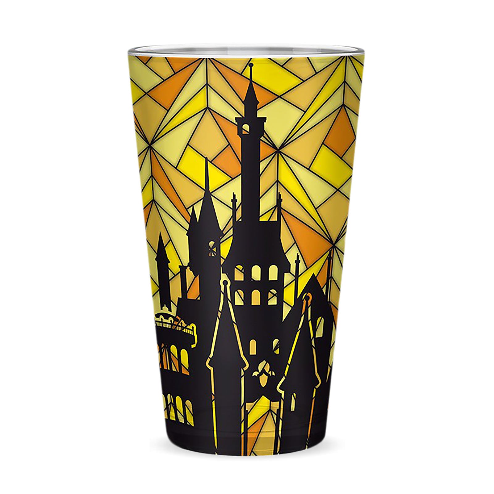 Image produit La Belle et la Bête - Verre Silhouette de Belle