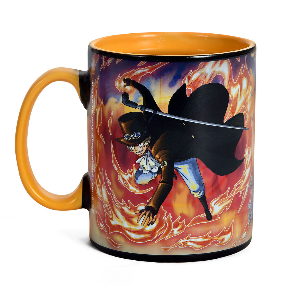 Image produit One Piece - Sabo et Ruffy Tasse à effet thermique