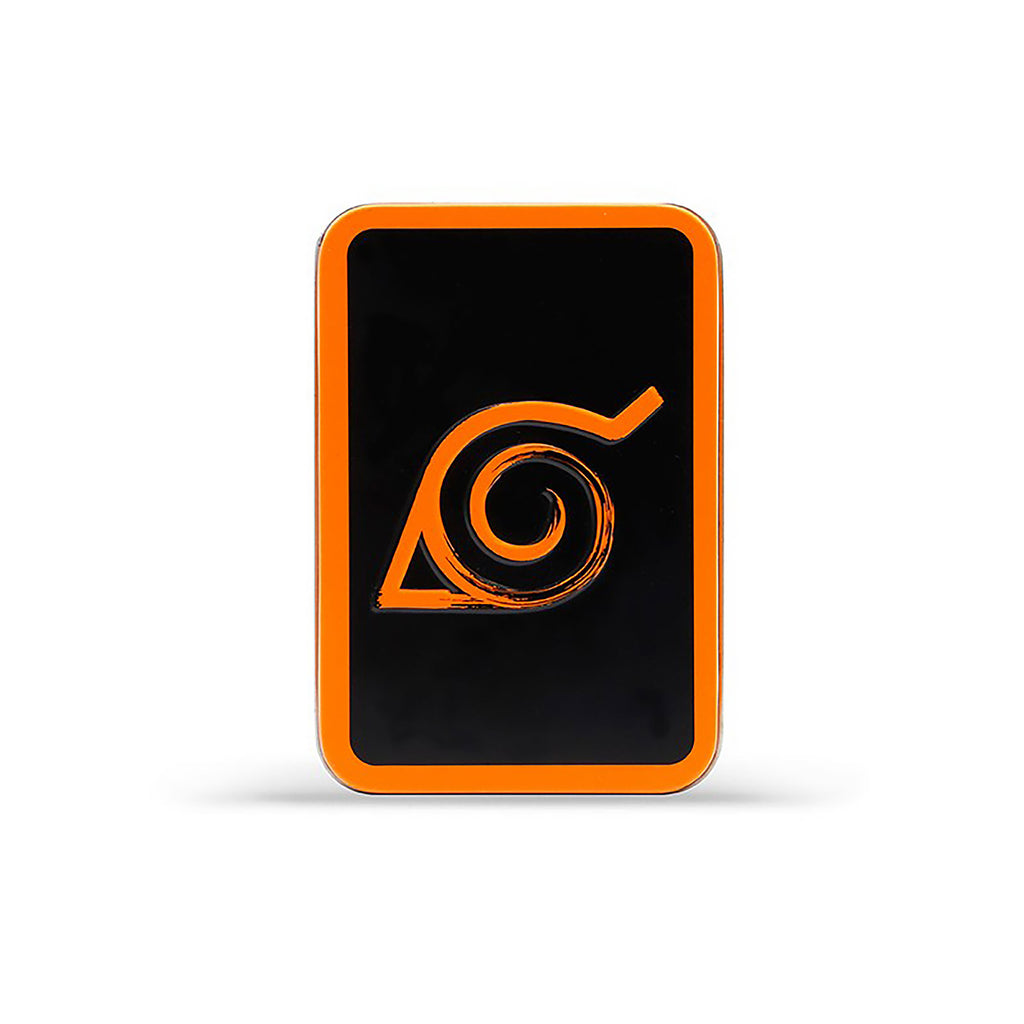Image produit Naruto Shippuden - Cartes à jouer Symbole Konoha dans une boîte métallique