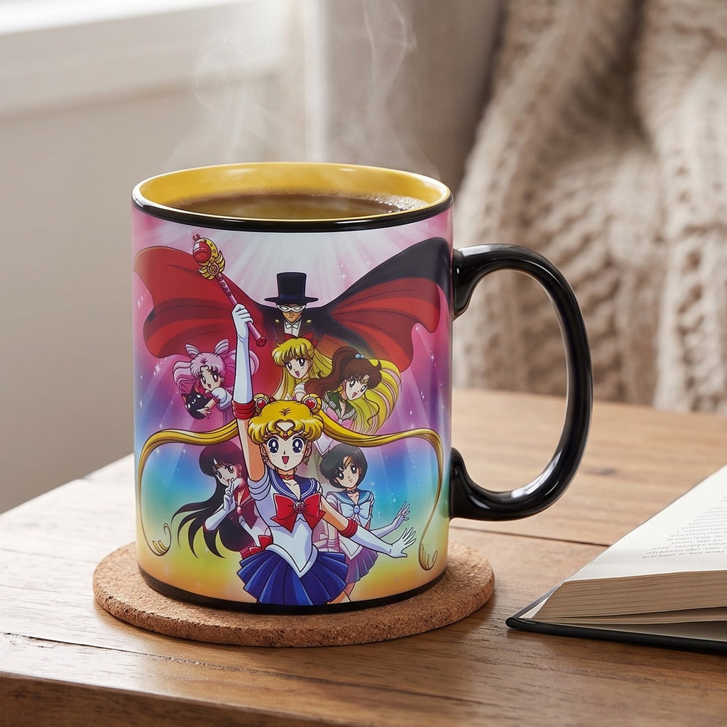 Image produit Sailor Moon - Tasse à effet thermique de groupe