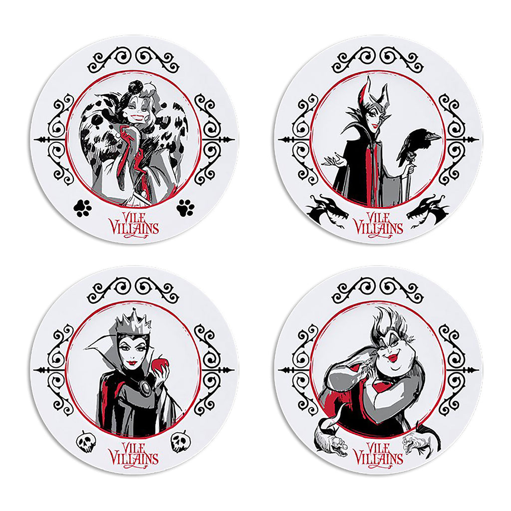 Image produit Ensemble de Assiettes Disney Villains