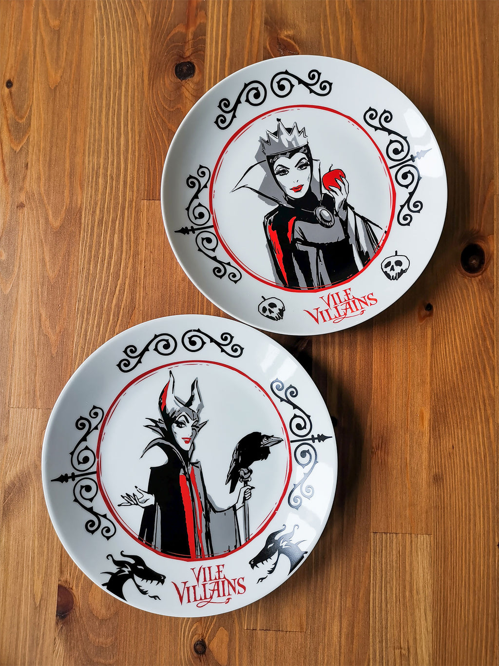 Image produit Ensemble de Assiettes Disney Villains
