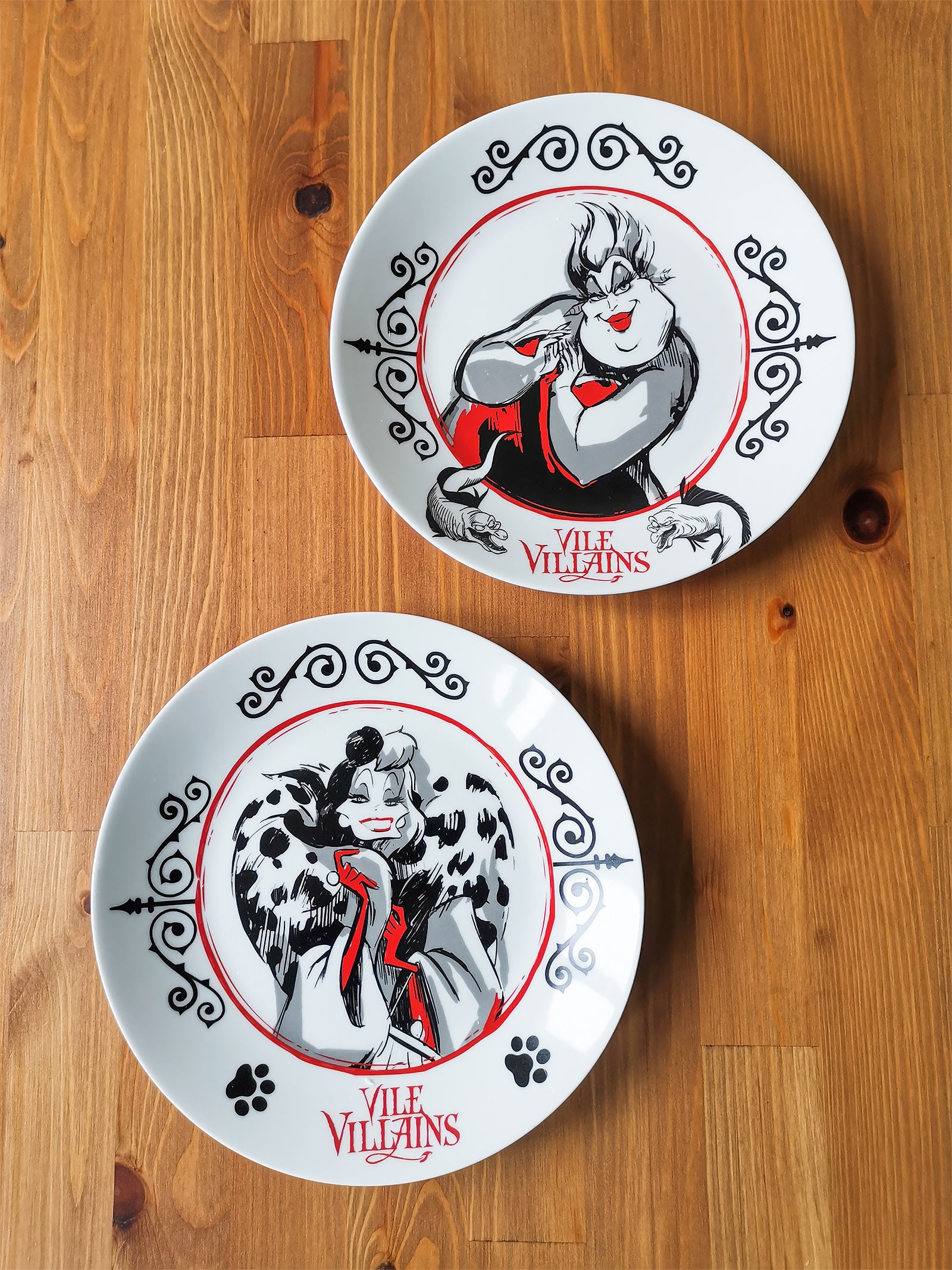 Image produit Ensemble de Assiettes Disney Villains