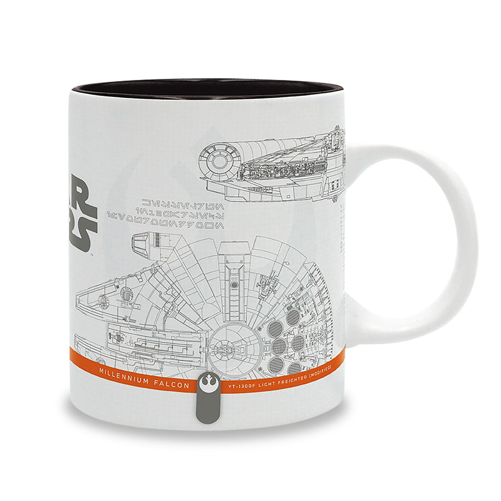 Image produit Star Wars - Tasse avec croquis de vaisseaux spatiaux