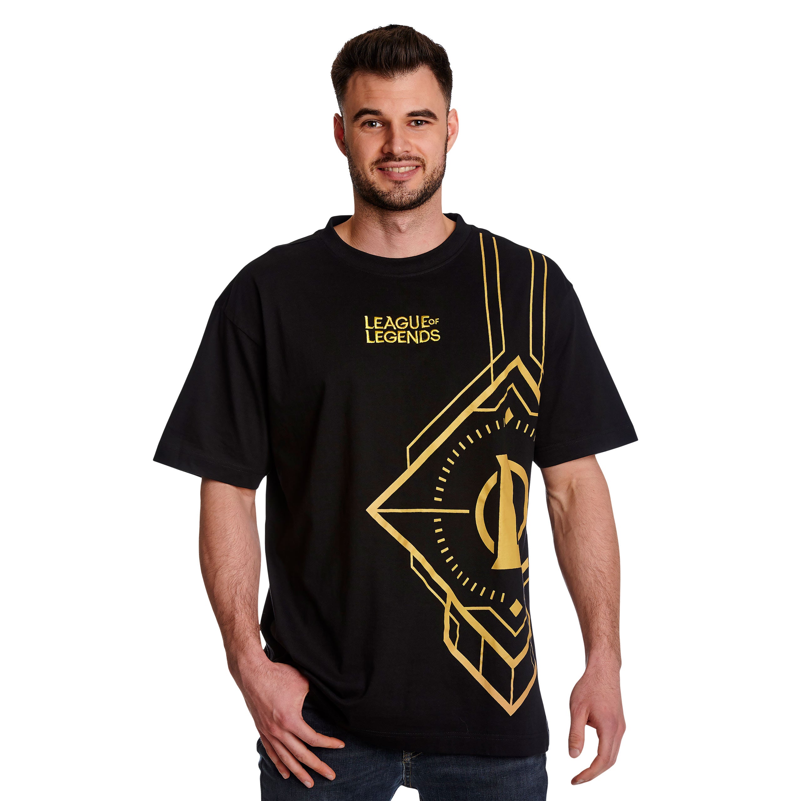 Image produit League of Legends - T-shirt Logo Noir