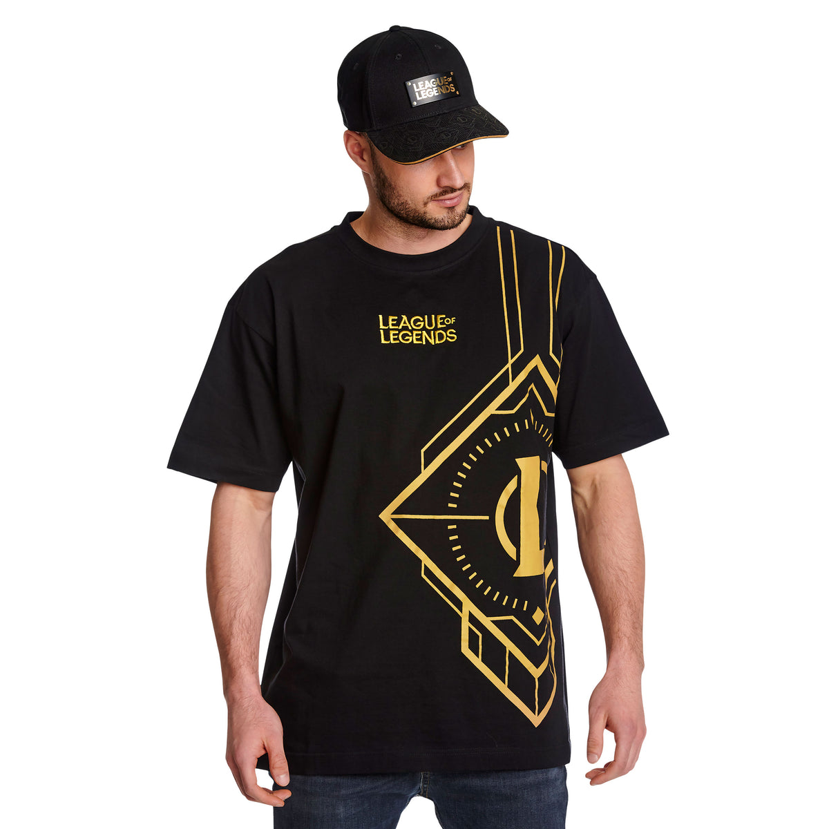 Image produit League of Legends - T-shirt Logo Noir