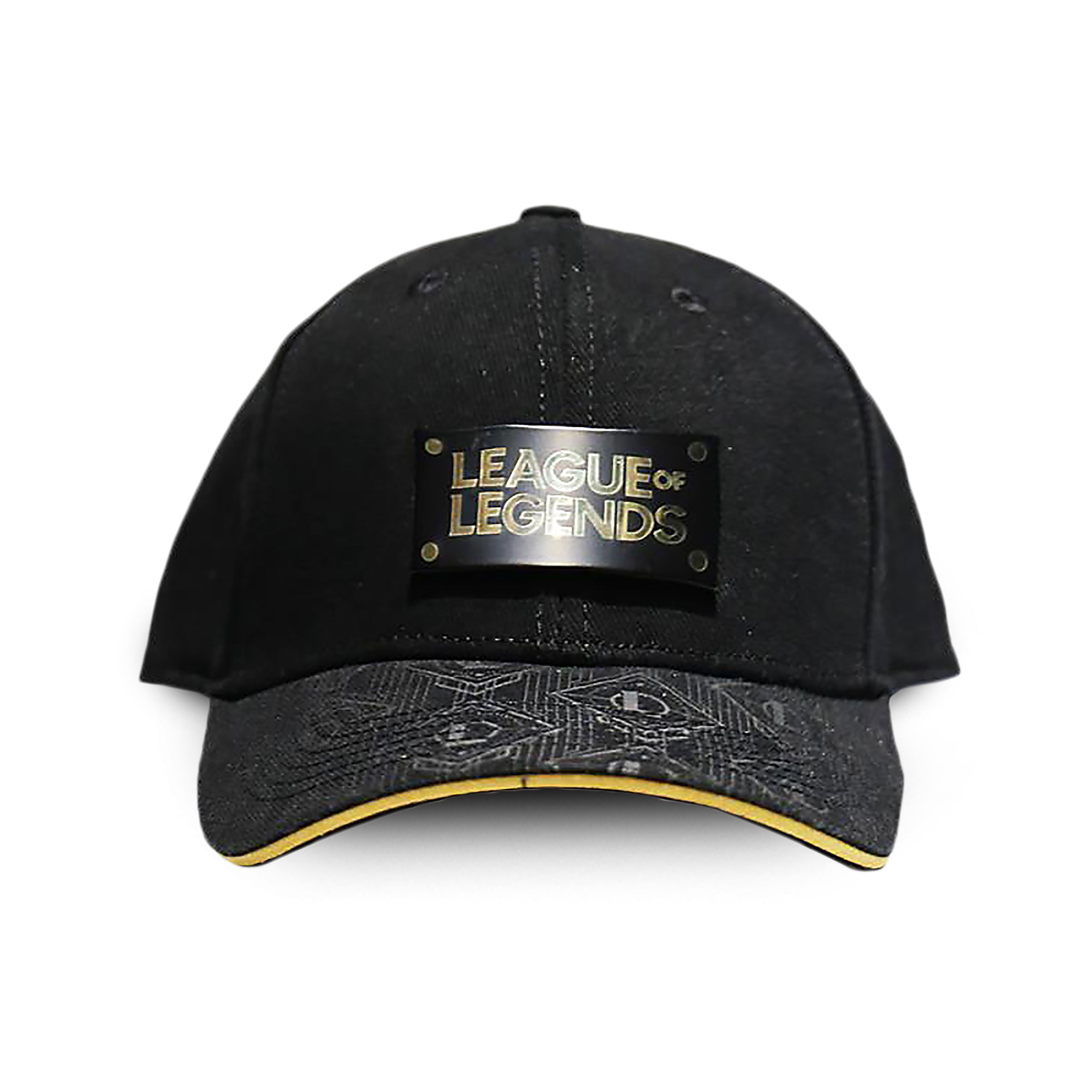 Product image League Of Legends - Metal Logo Baseball Cap black