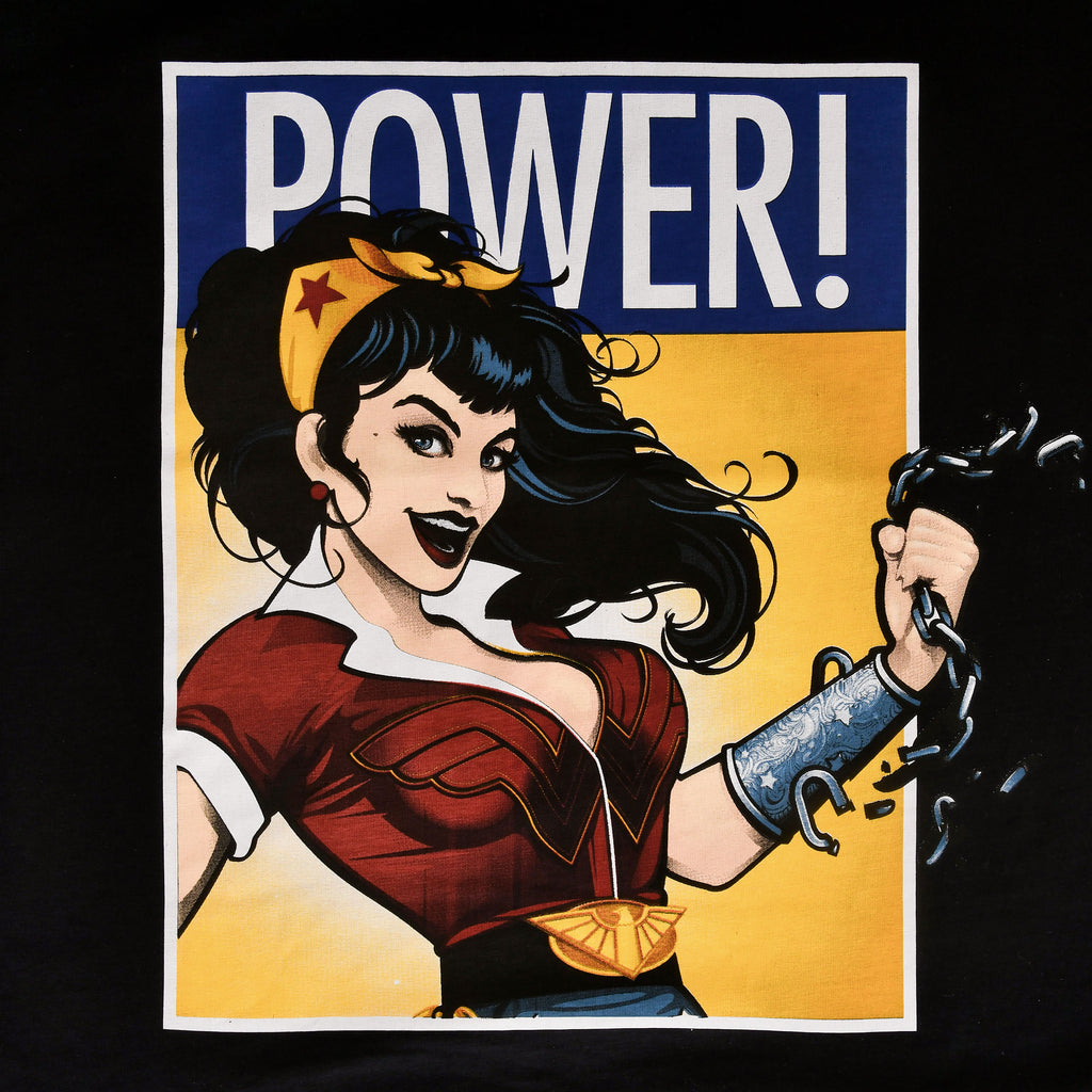 Image produit Wonder Woman - Nous pouvons le faire! T-shirt femme noir