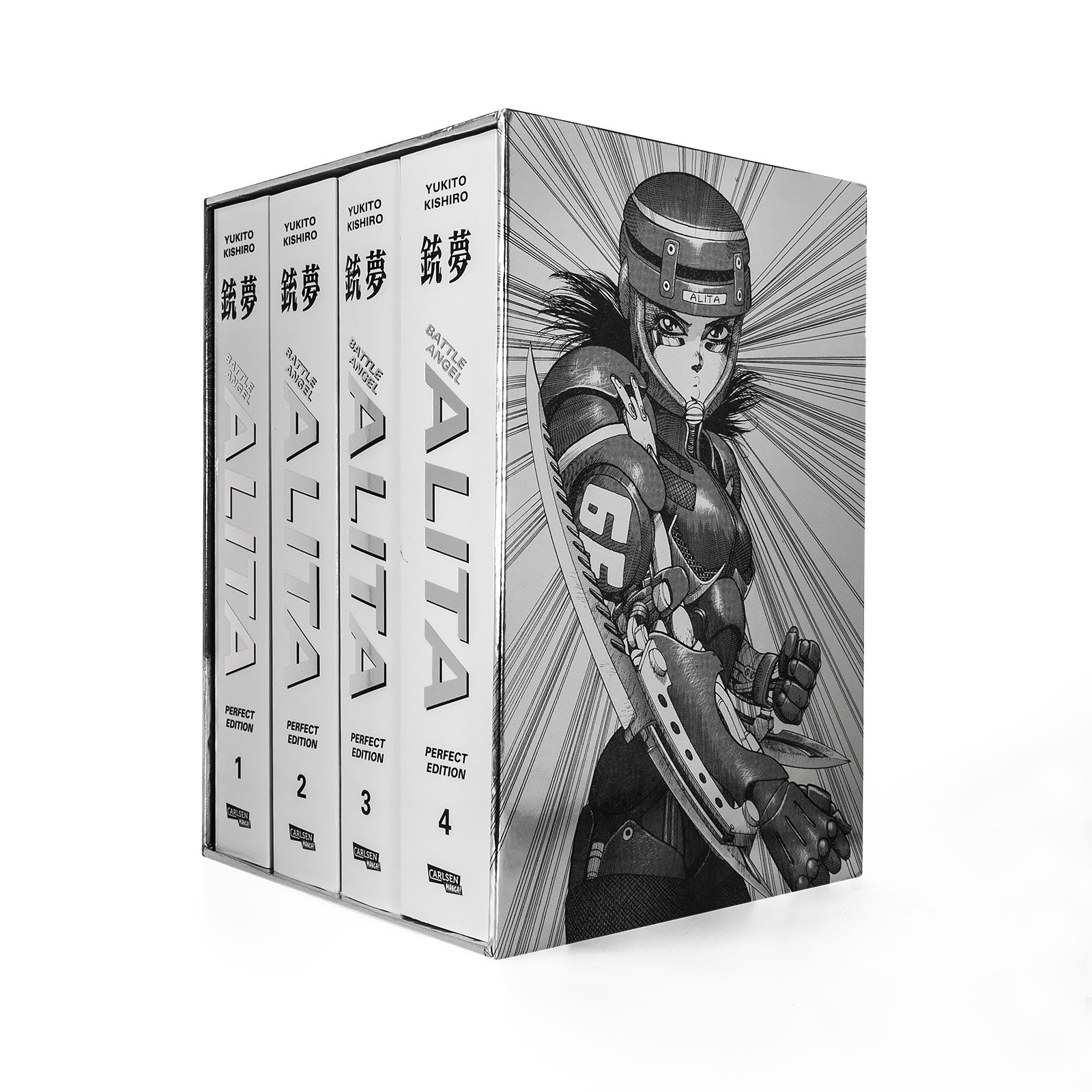 Image produit Battle Angel Alita - Perfect Edition 1-4 dans l'étui
