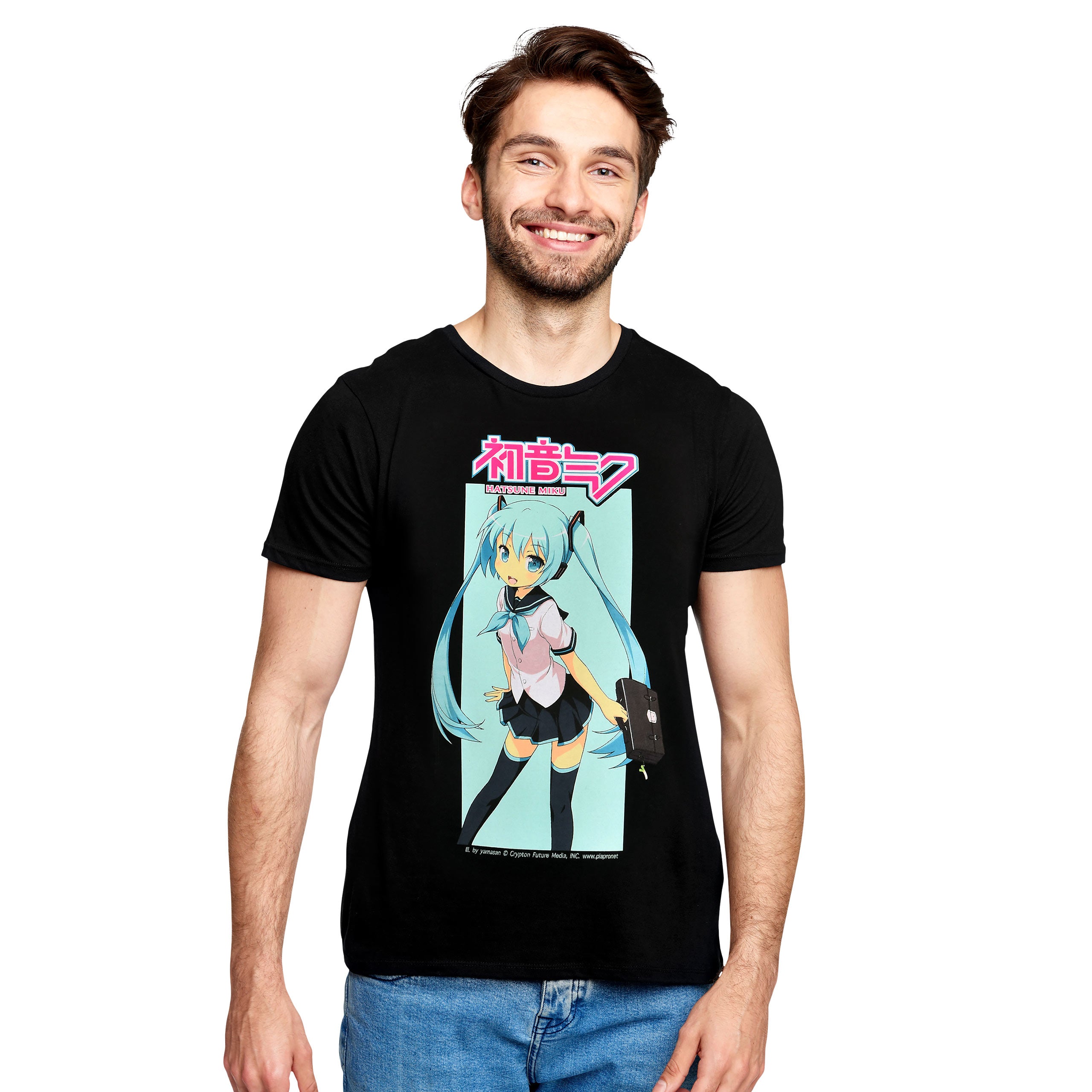 Image produit Hatsune Miku - T-Shirt Prêt pour le travail noir