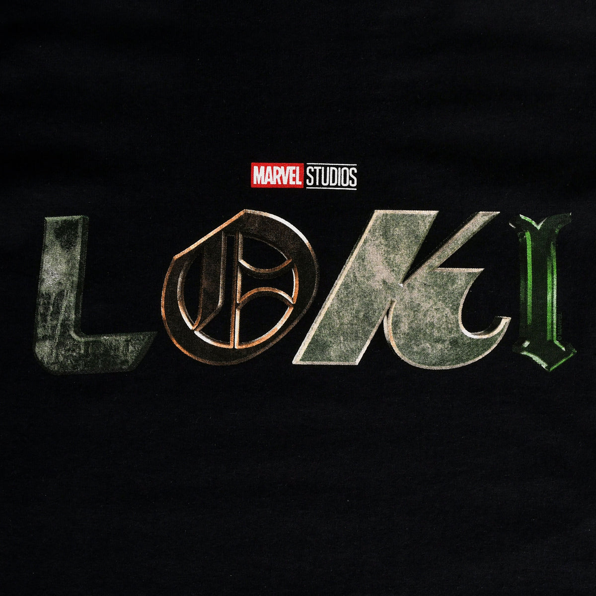 Image produit Loki - T-Shirt Logo noir