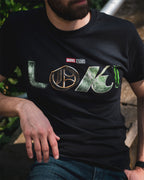 Image produit Loki - T-Shirt Logo noir