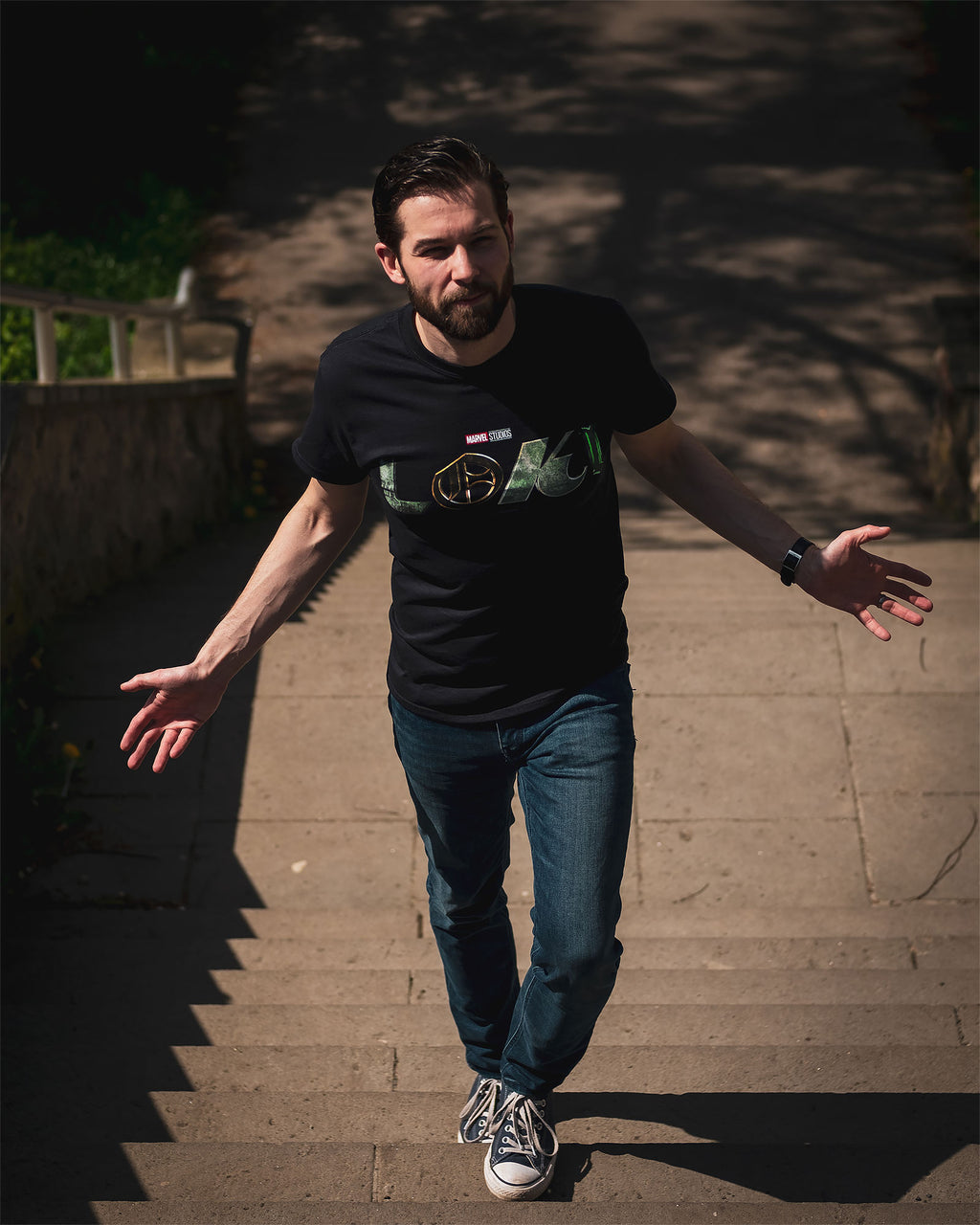 Image produit Loki - T-Shirt Logo noir