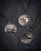Image produit Witcher - Collier médaillon Yennefer