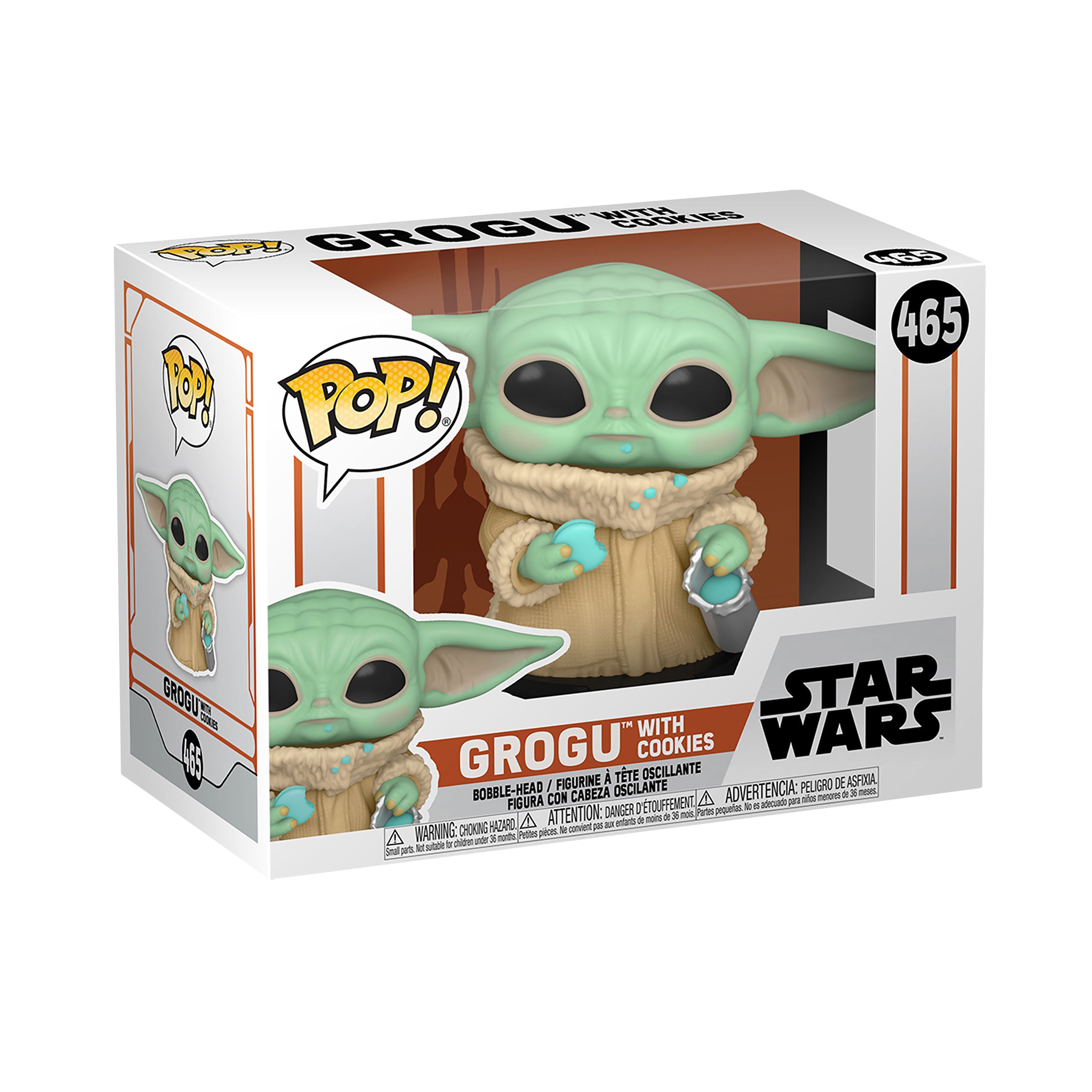 Image produit Grogu avec Cookie Figurine Funko Pop - Star Wars The Mandalorian