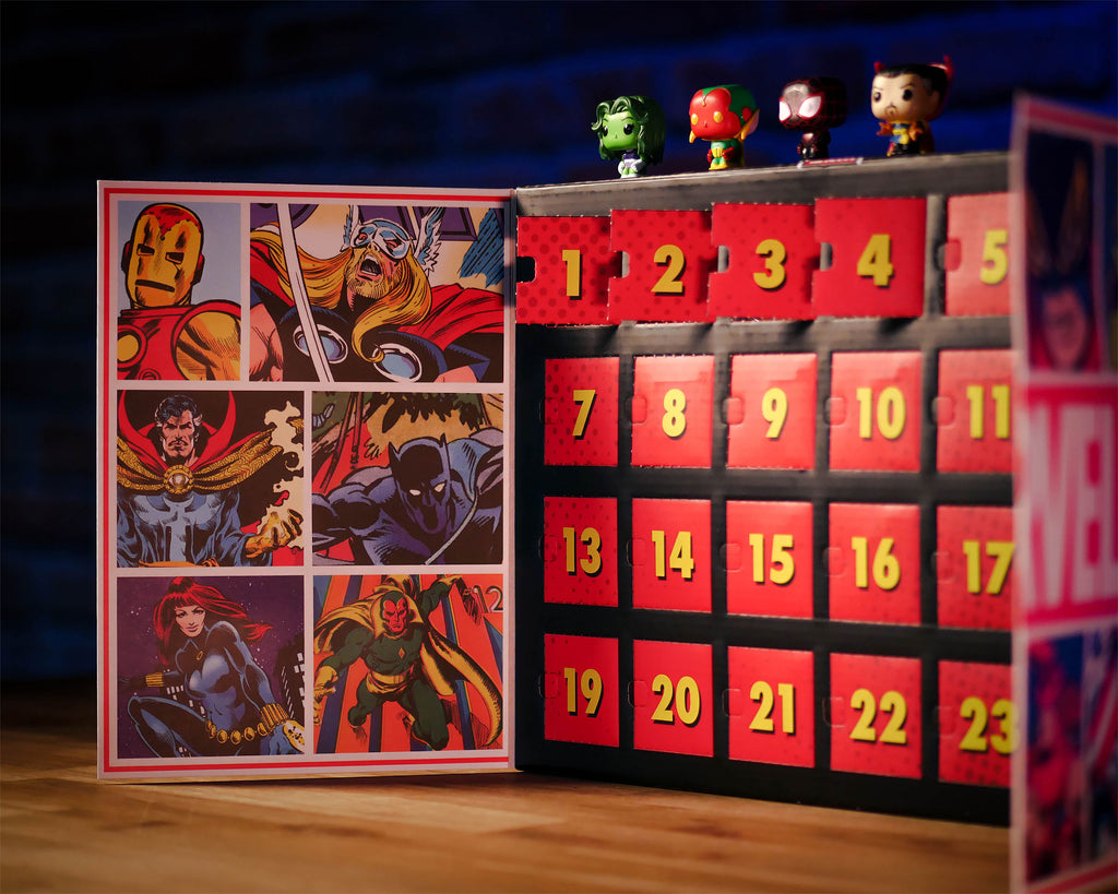 Image produit Marvel - Calendrier de l'Avent Funko Pocket Pop