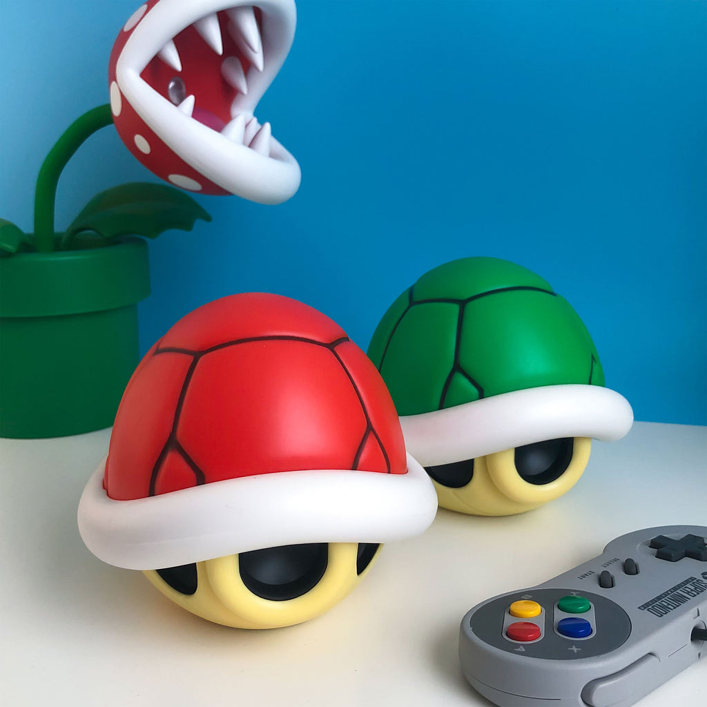 Image produit Super Mario - Lampe de table Coquille Rouge avec son