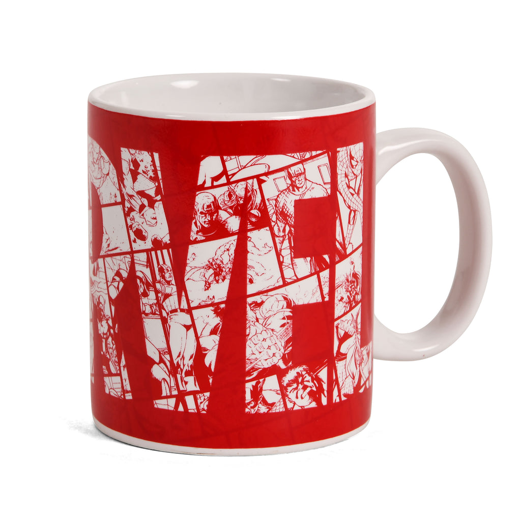 Image produit Marvel - Mug à effet thermique avec logo de bande dessinée