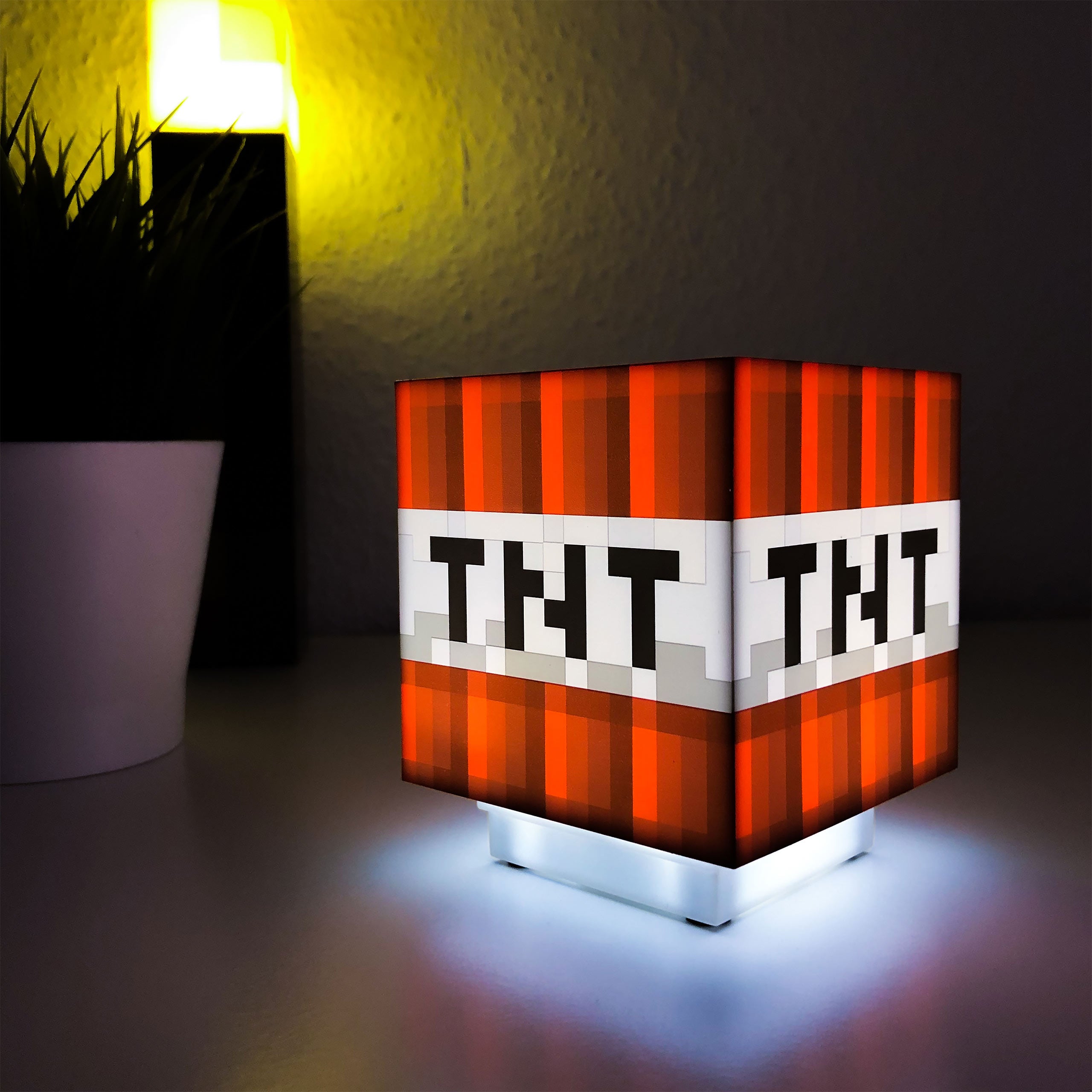 Image produit Minecraft - Lampe de table Bloc TNT avec son