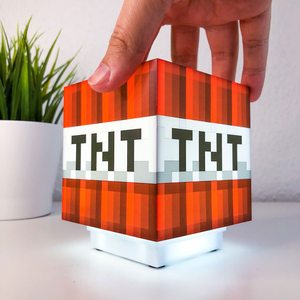 Image produit Minecraft - Lampe de table Bloc TNT avec son