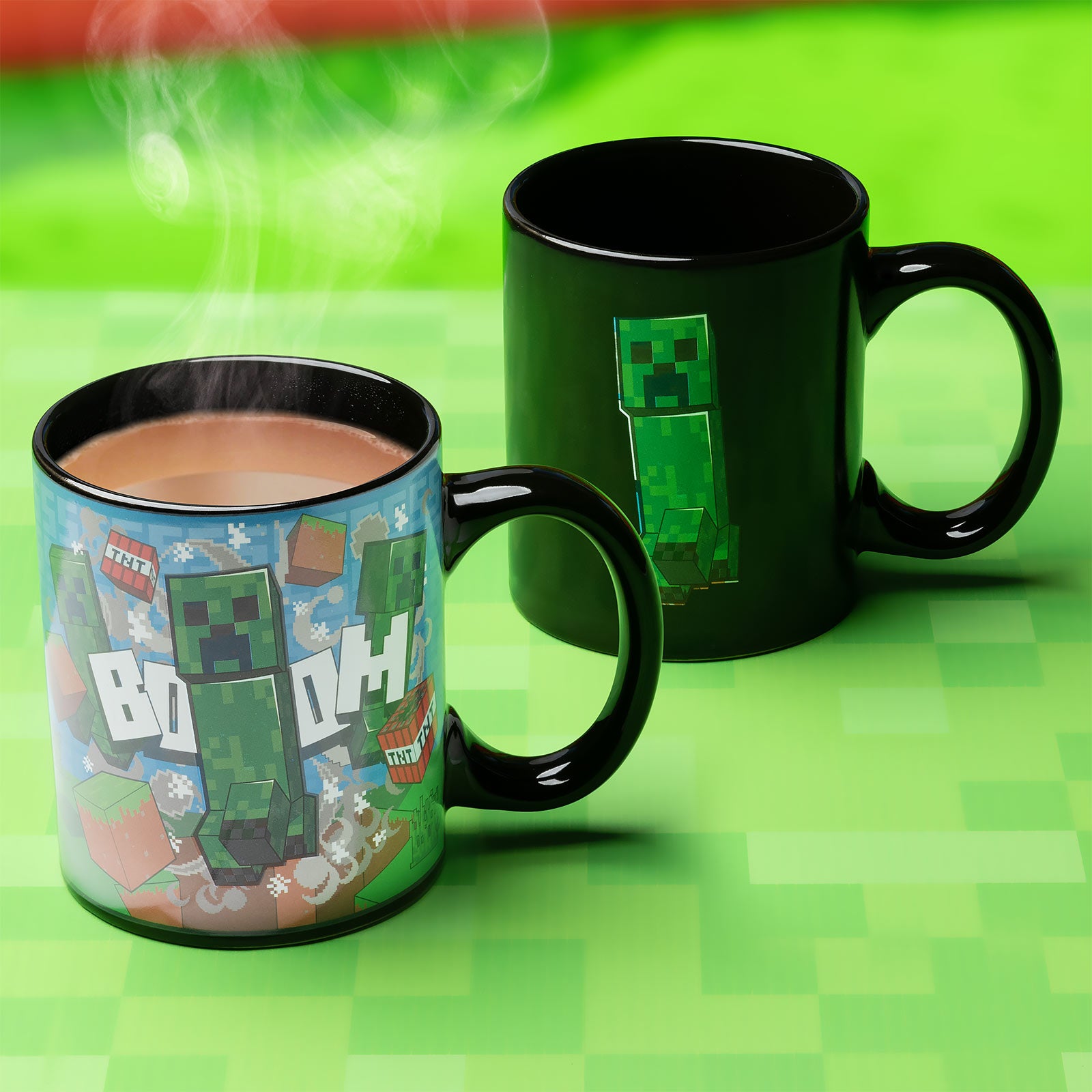 Image produit Minecraft - Tasse à effet thermique Creeper