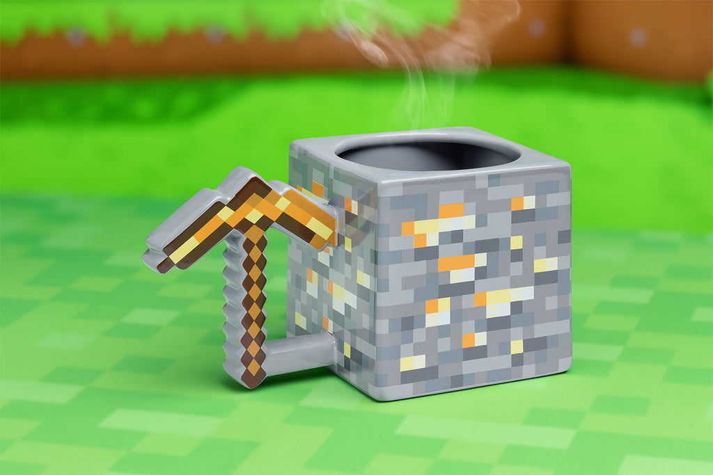 Image produit Minecraft - Tasse Pioche avec Poignée 3D