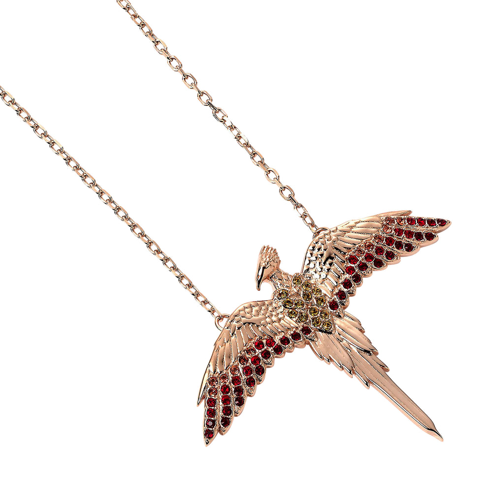 Image produit Harry Potter - Collier Fawkes avec cristaux